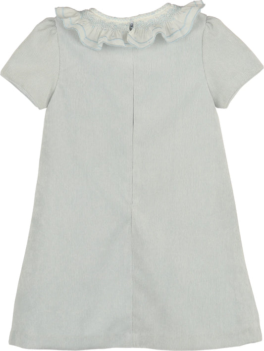 Sweet Corduroy A-Line Dress