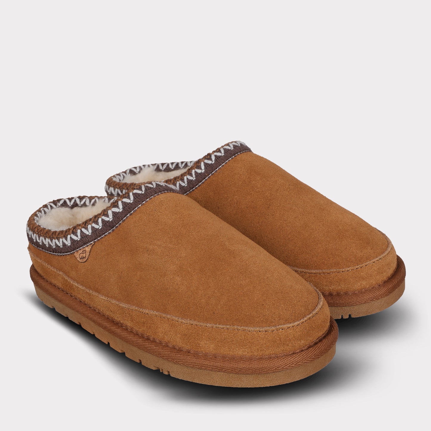 Jules Youth Slipper - Chestnut