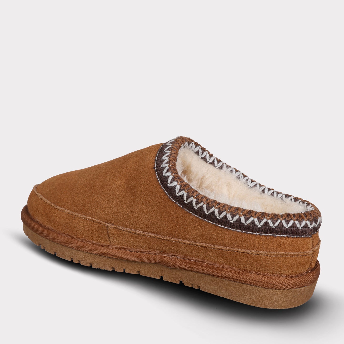 Jules Youth Slipper - Chestnut