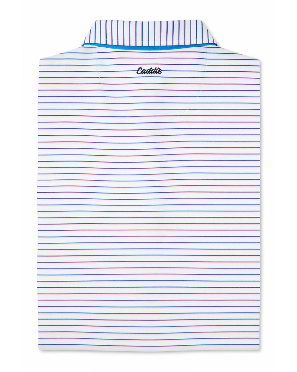 Youth Range Polo - Pink/Blue