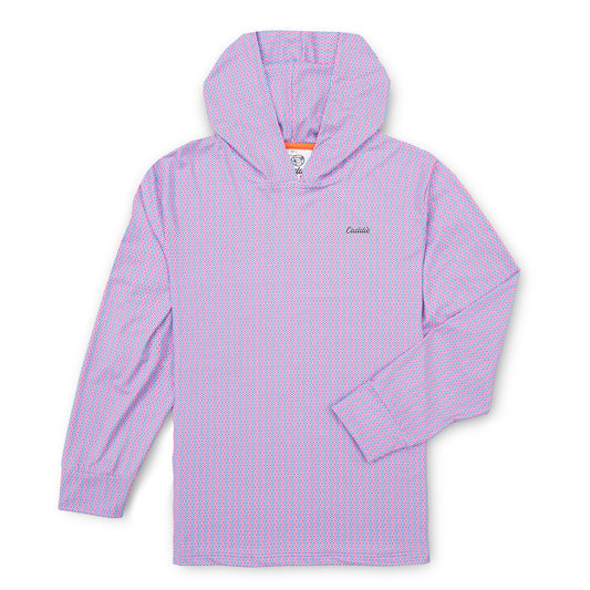 Youth Haze Performance Hoodie- Purple