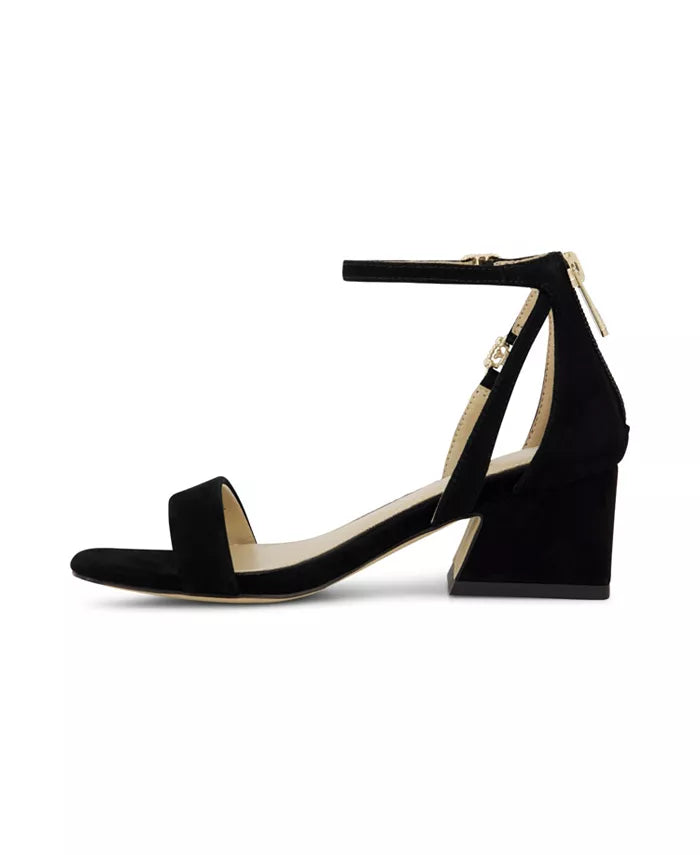 Delaney Dezi Block Heel Sandal - Black