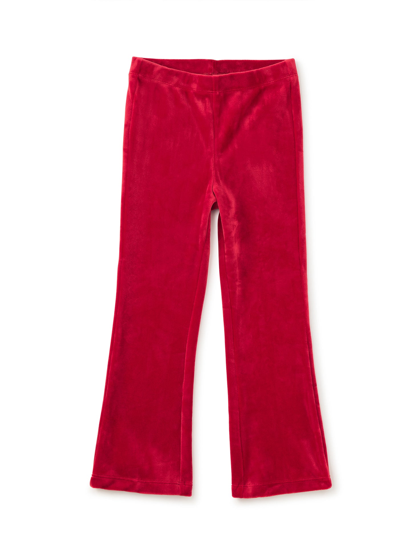 Very Velour Flare Pants - RED WAGON