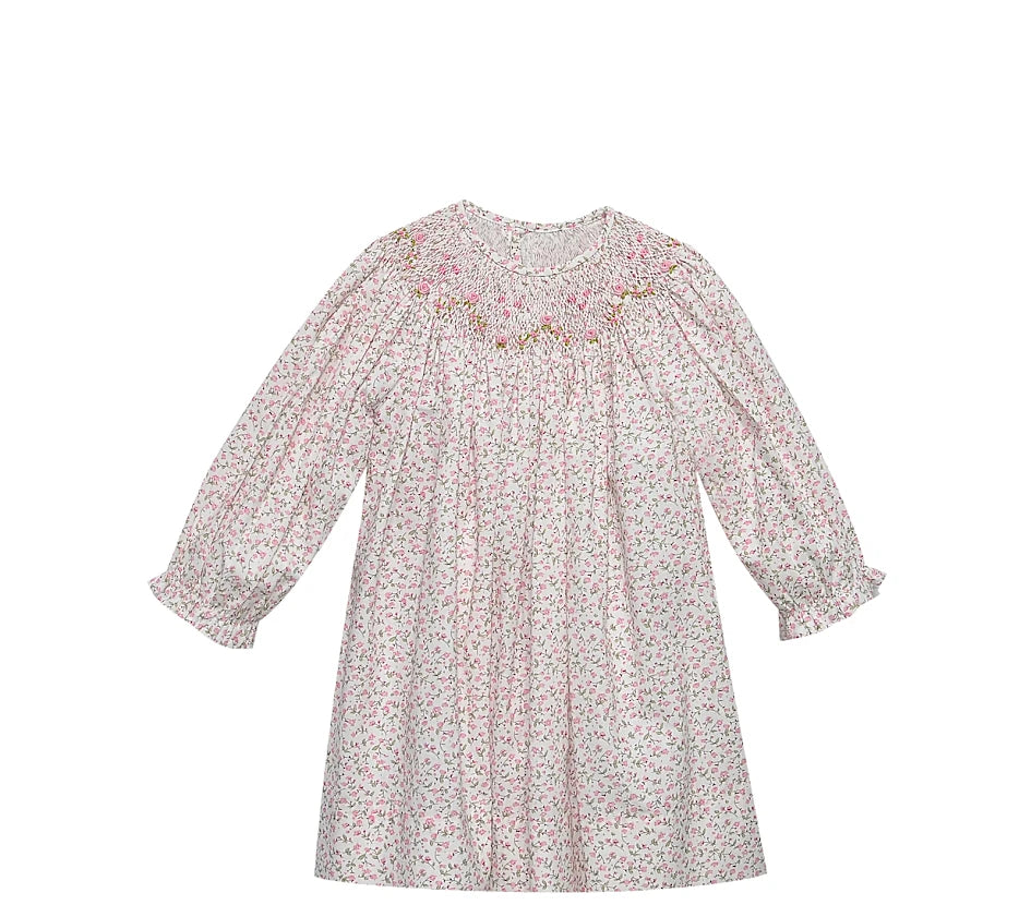 Flower Savannah Bishop Dress- Garden Whispers