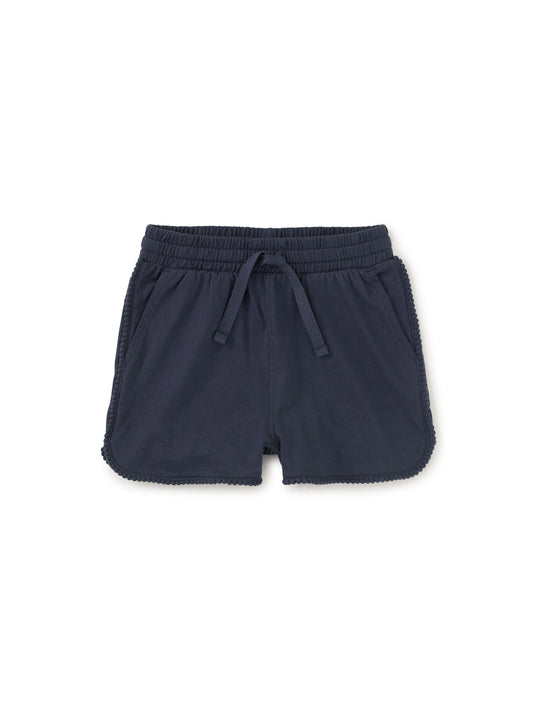 Pom-Pom Shorts- Indigo