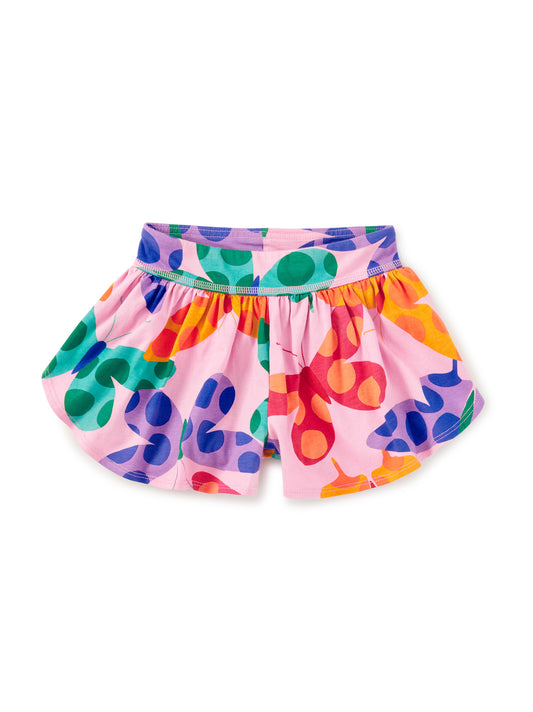 Sporty Petal Shorts- Butterfly Spot