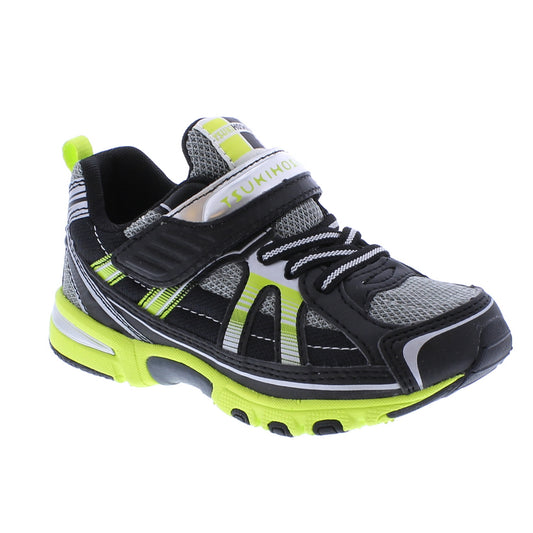 Storm Black/Lime Shoe