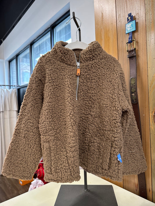 Sherpa Pullover - Chocolate