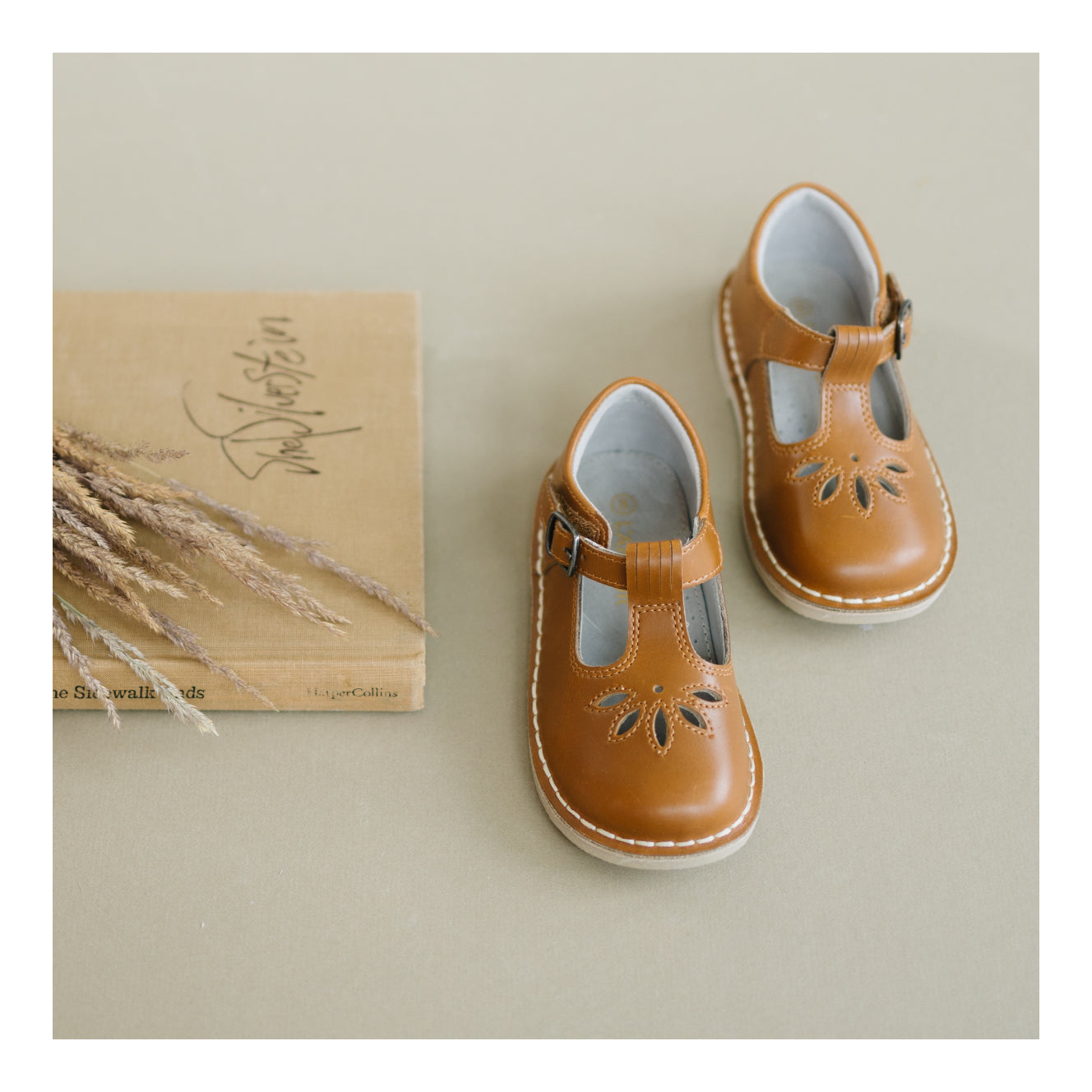 Sienna T-Strap Camel