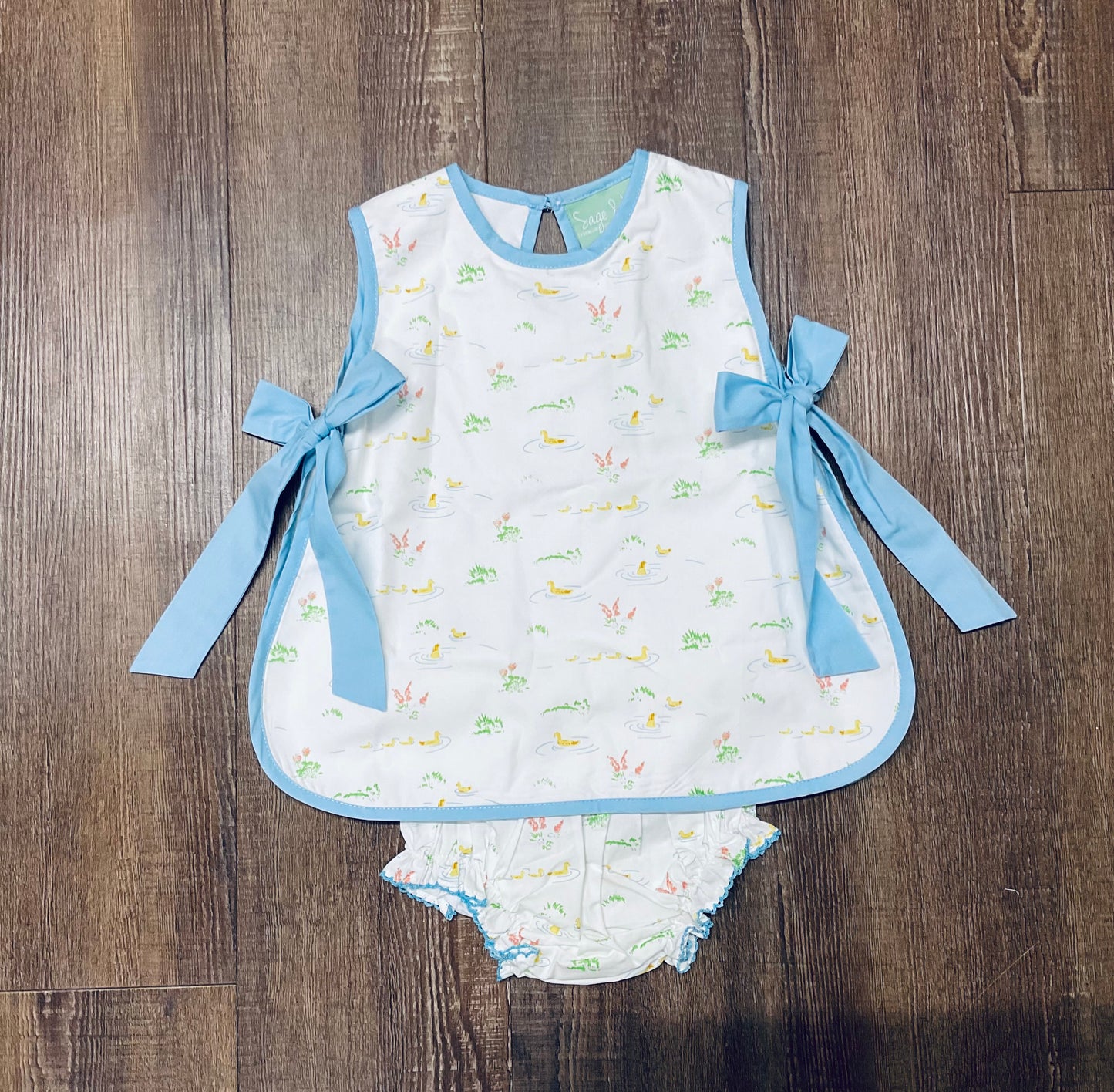 Duckie Side Bow Bloomer Set