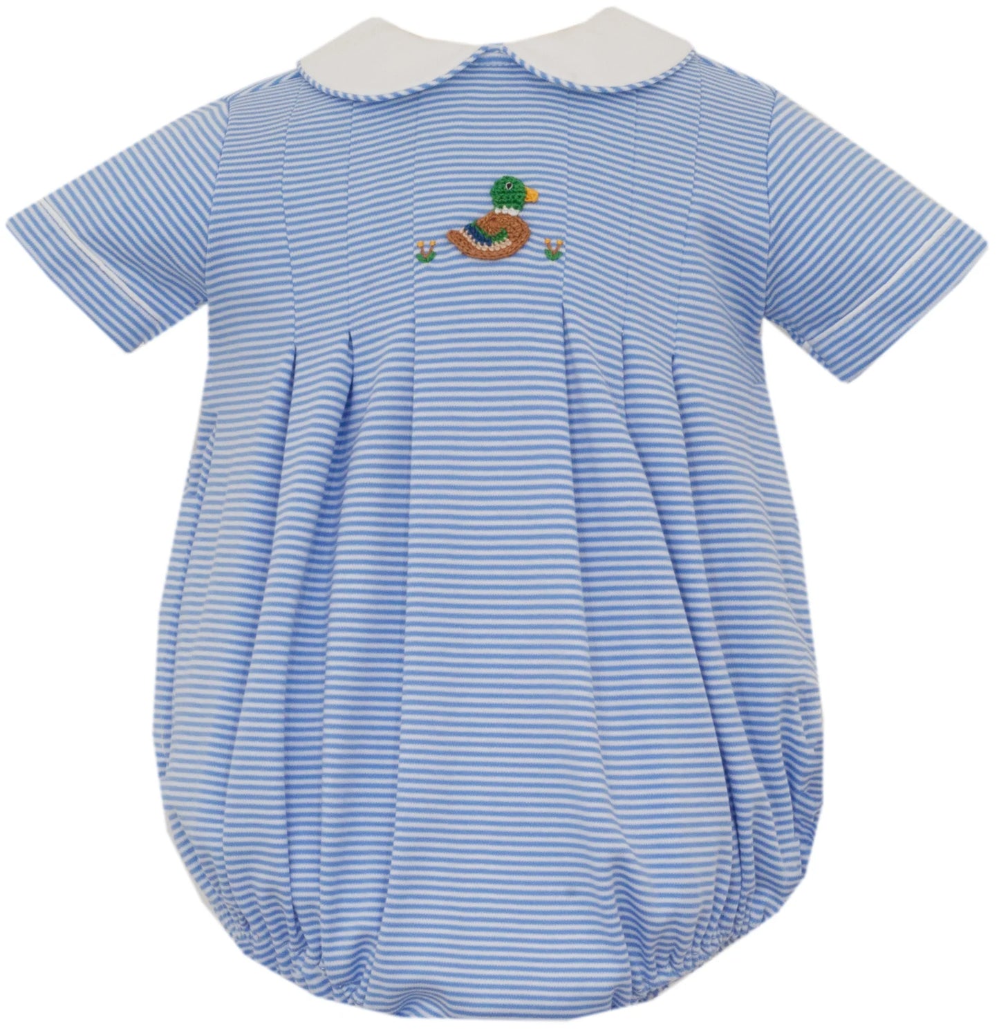 Mallard Duck Blue Stripe Bubble