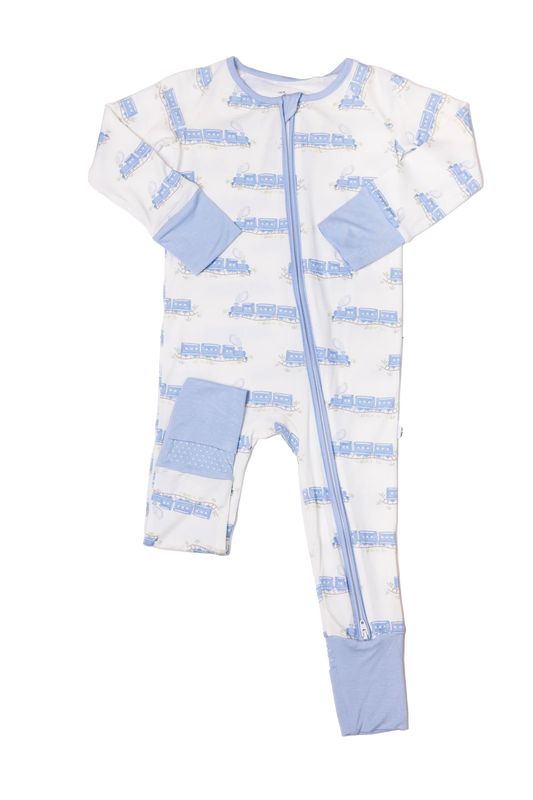 Train- Romper Zip