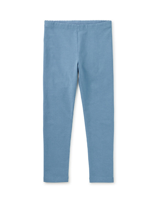 Solid Leggings- Blue Tide