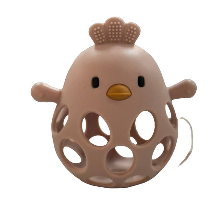 Silicone 3D Chicken Teether