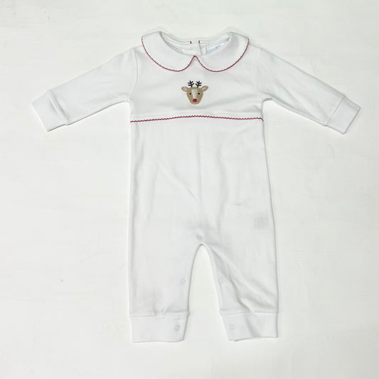 Reindeer Collard Romper