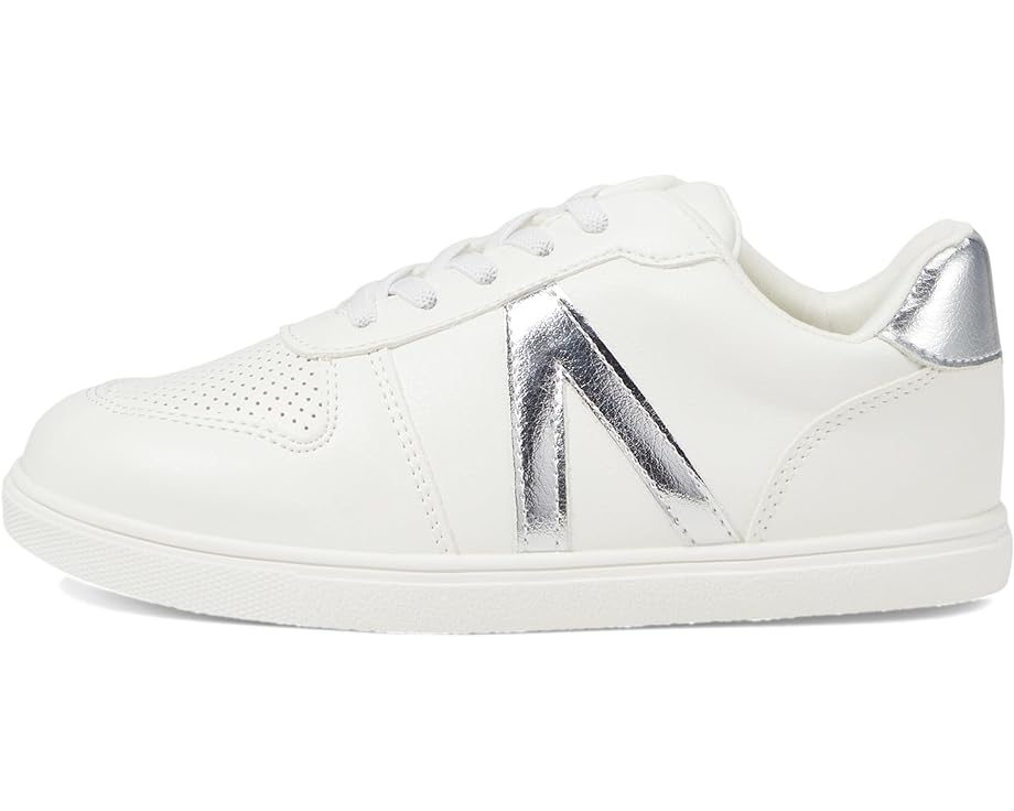 Girls Little Alt - White/Silver Shoe