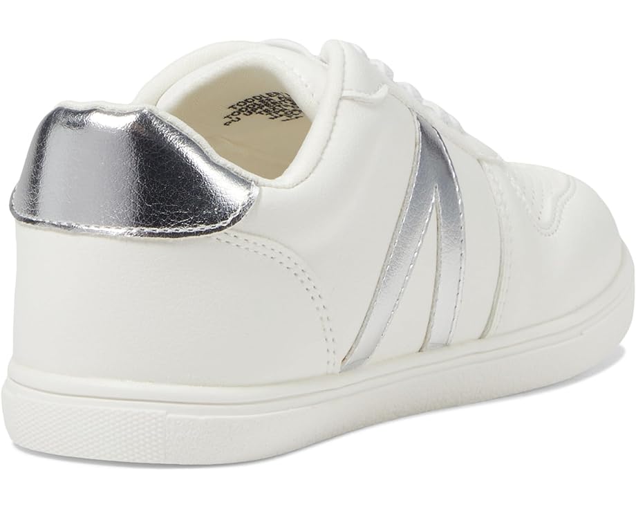 Girls Little Alt - White/Silver Shoe