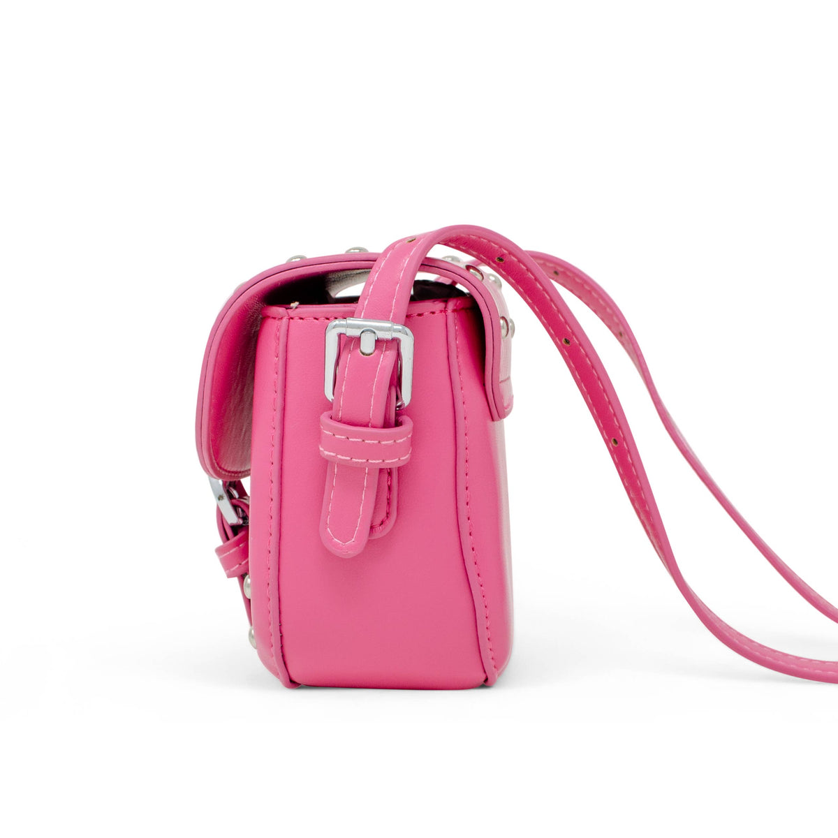 Saddle Stud Kids Handbag: Pink