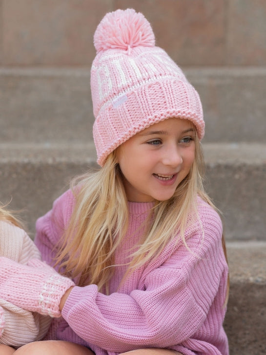 Big Sister Bobble Hat (3-7 years)