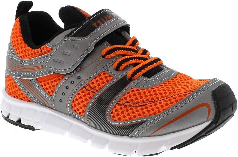 Velocity Silver/Orange Shoe