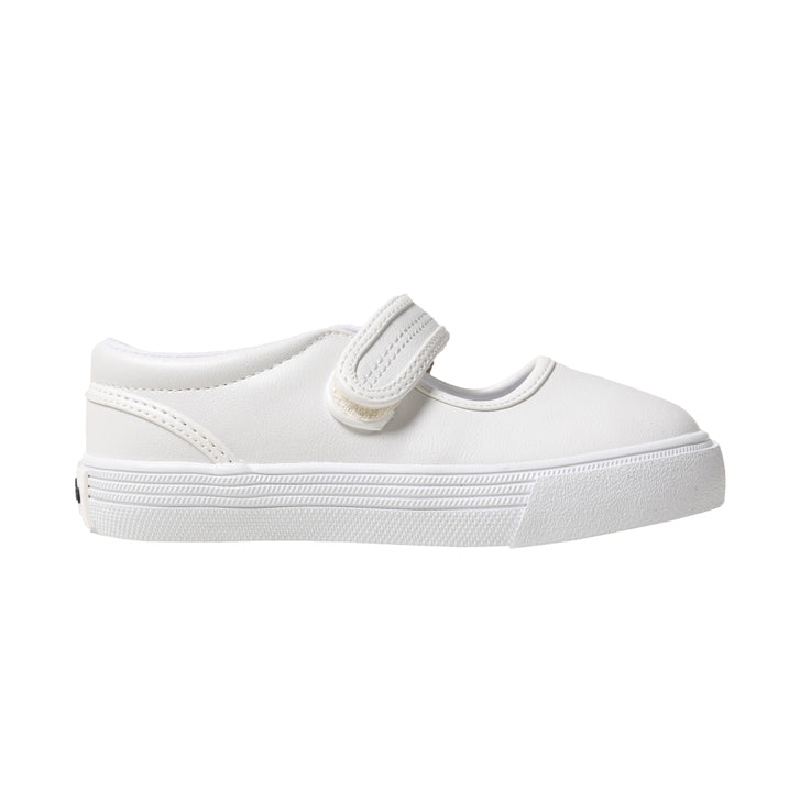 Jamie-Tumbled White MJ Shoe