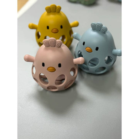 Silicone 3D Chicken Teether