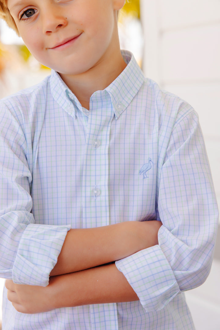 Dean's List Dress Shirt - Sea Island Seafoam