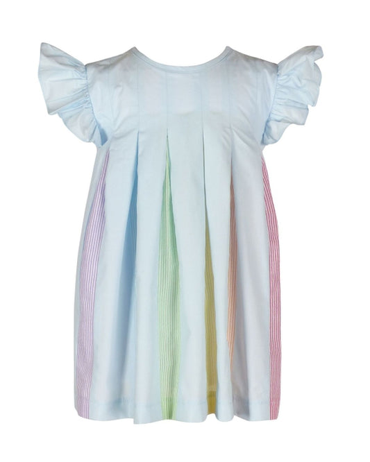 Rainbow Dress - Blue