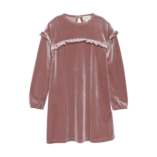 Velour Dress - Rose