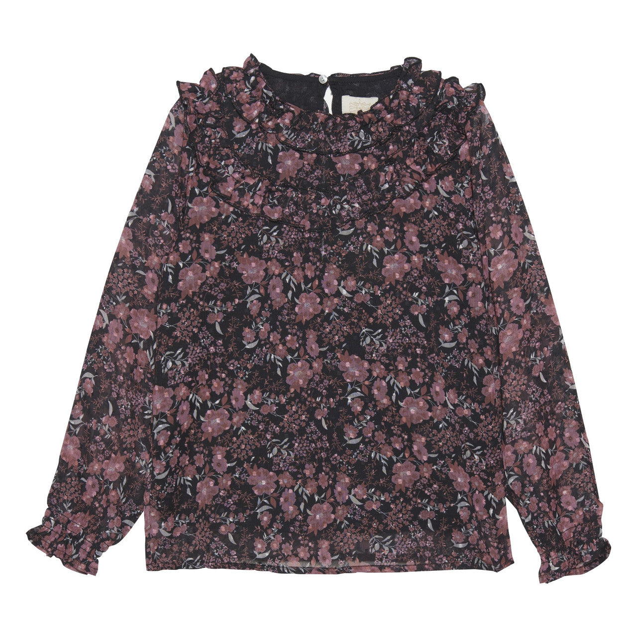 Flower Dobby Blouse