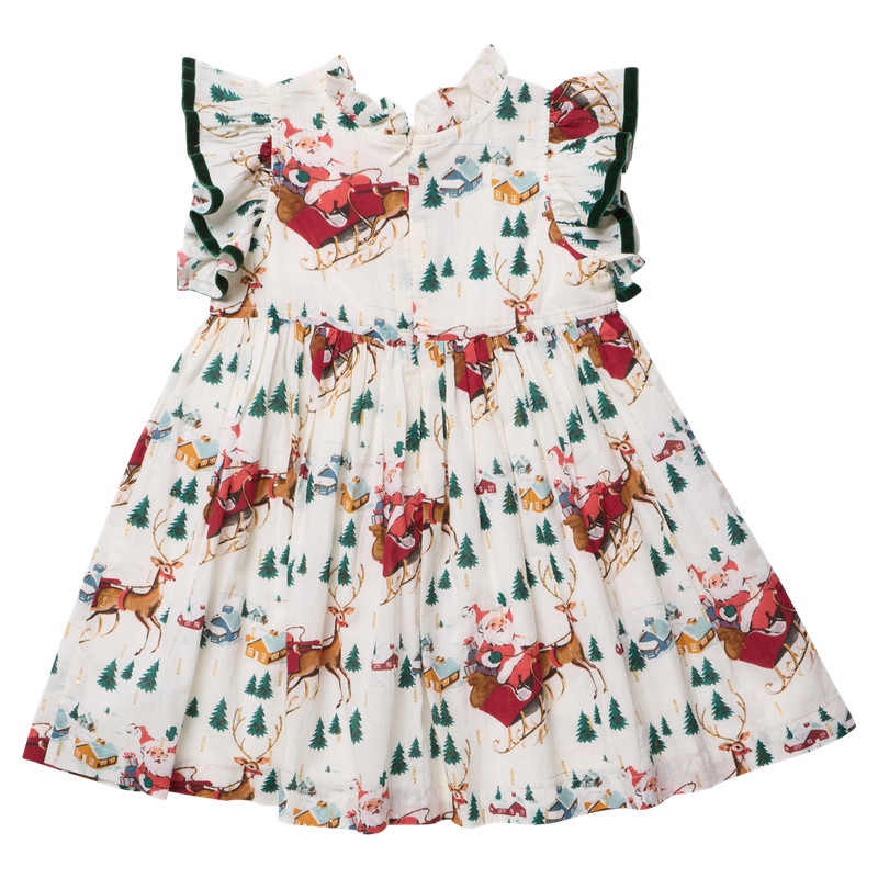 Jennifer Dress- Santa Sleigh
