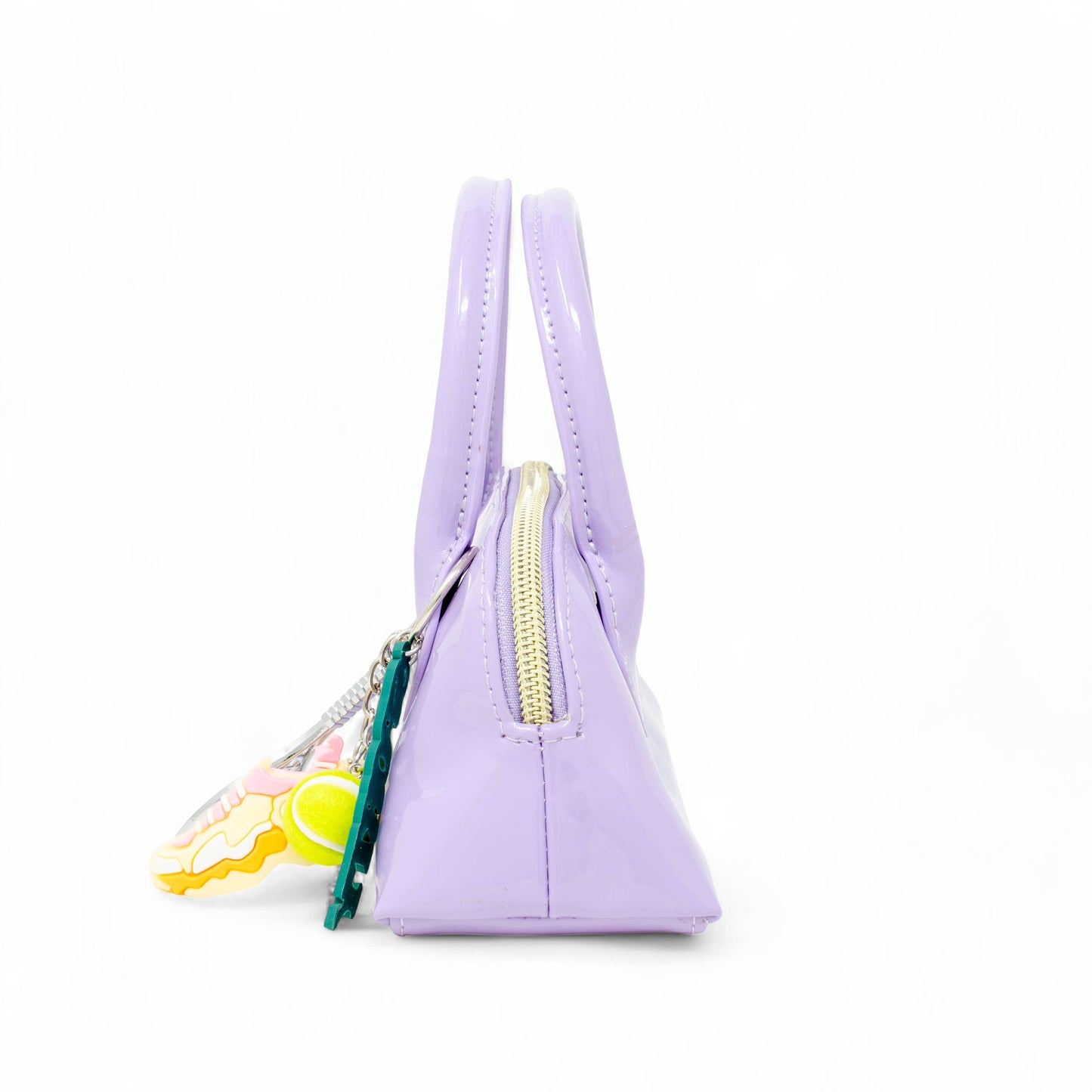Sporty Charm Top Handle Bag: Pink