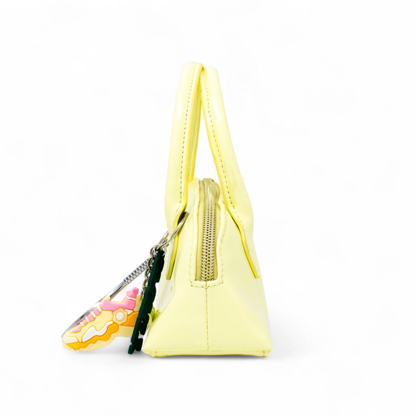 Sporty Charm Top Handle Bag: Pink