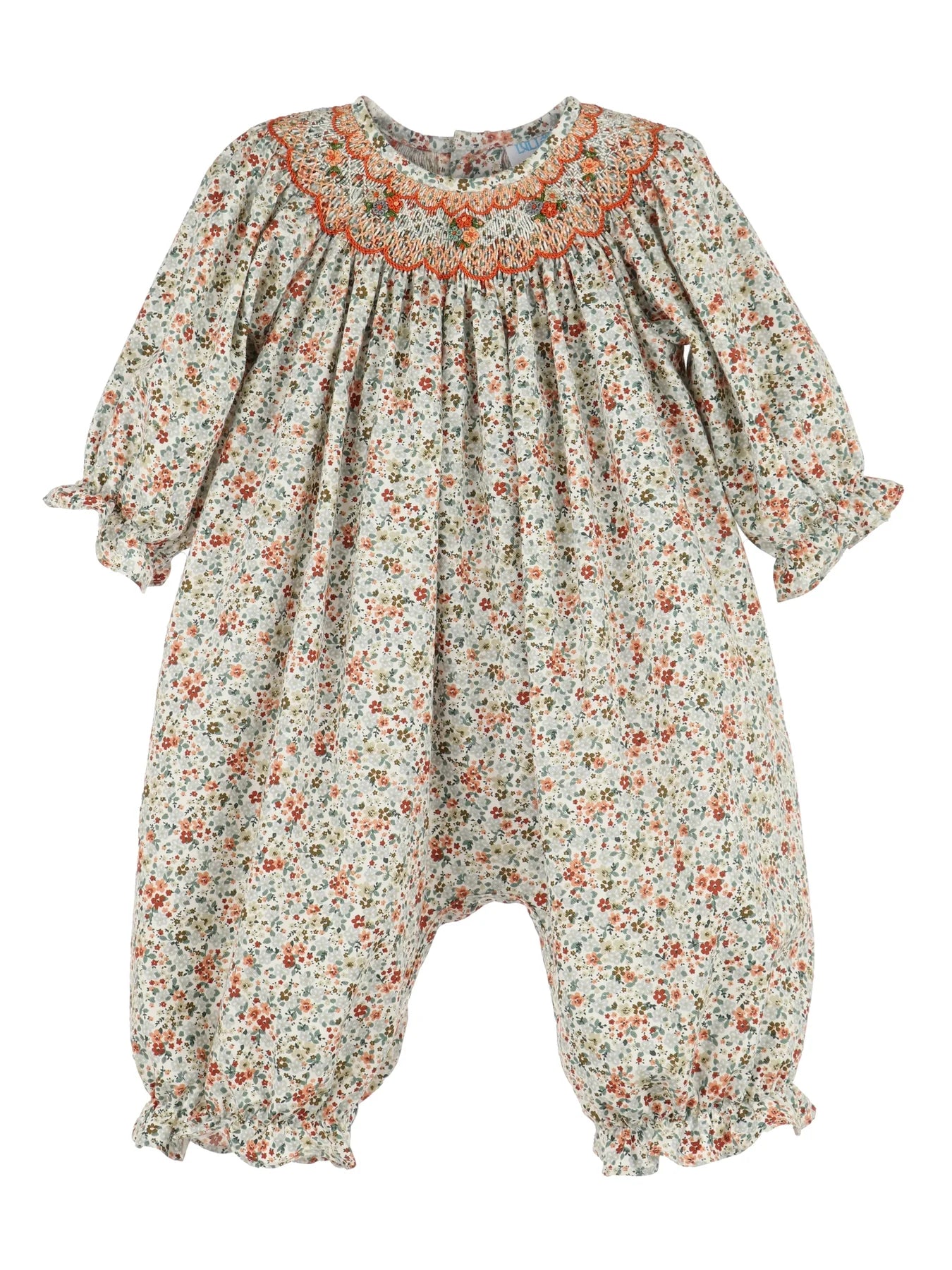 Autumn Glow Smocked Bubble