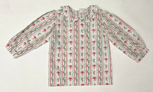 Teagan Blouse- Bow and Berries