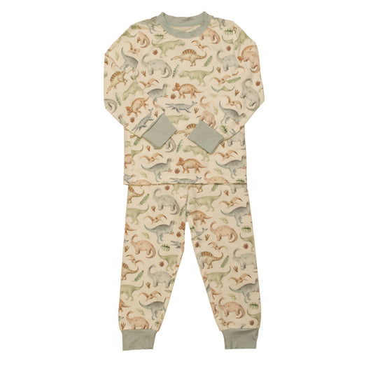 Dino Bamboo 2pc Pajama