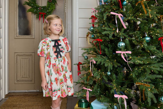 Girls Hermione Dress - Holly Bells