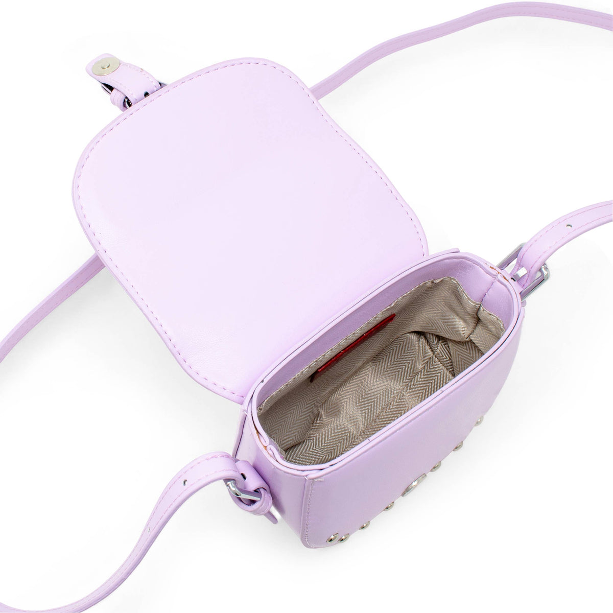Saddle Stud Kids Handbag: Pink