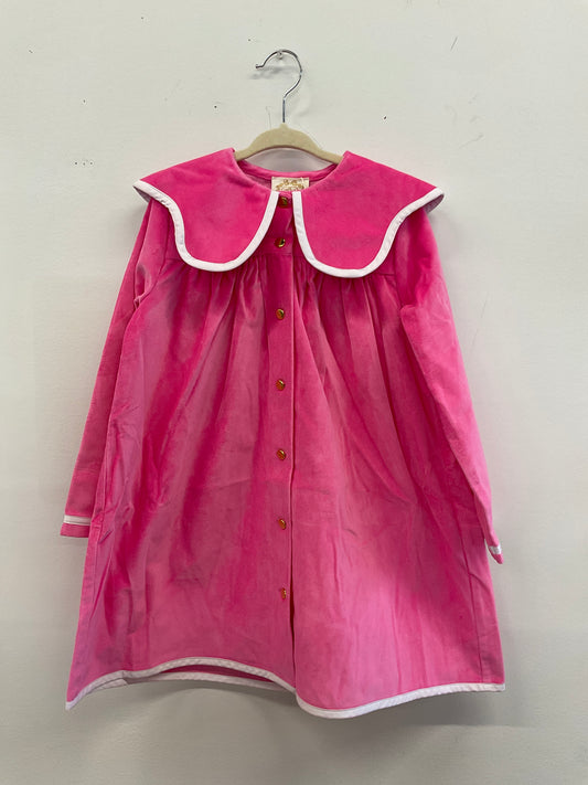 Tabitha's Teacher's Pet Dress- Winter Park Pink Velveteen