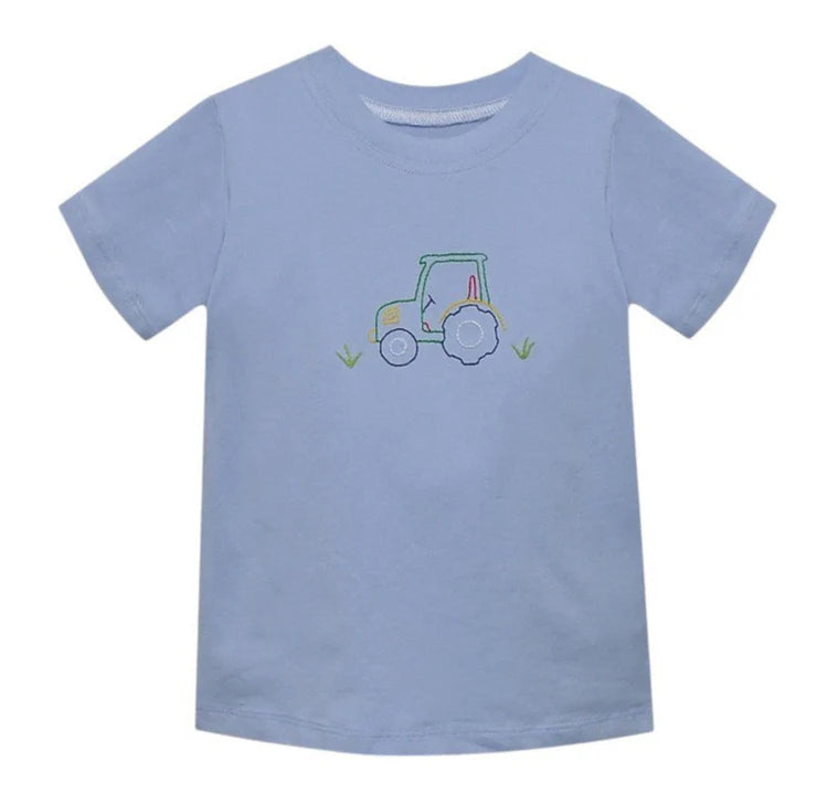 Blue Forest Tractor Shirt