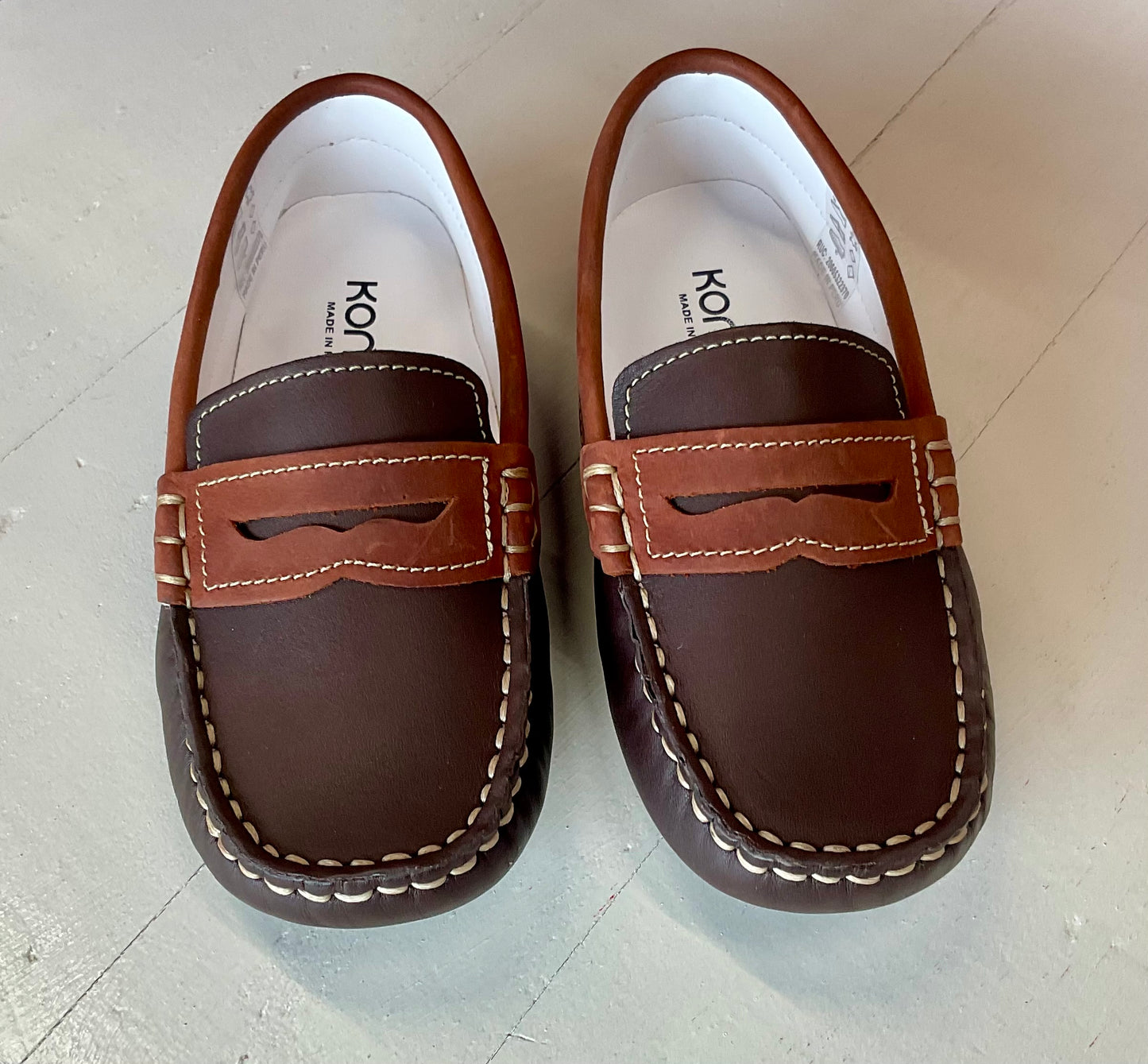 Boys Penny Loafer Cafe/Copper