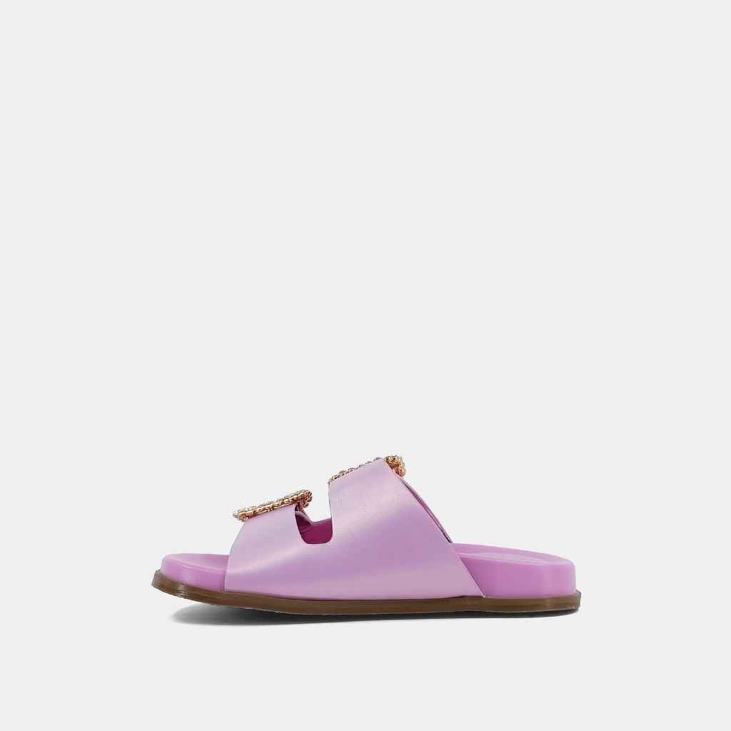 Bridget Kids Sandal - Metallic Pink