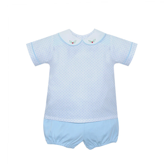 Blue Taylor Boy Short Set - Hollies