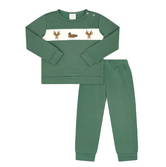 Bayou Play Set- Griffin Green Mallard