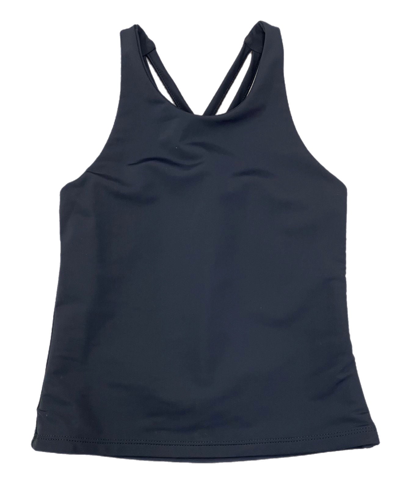 Cross Back Athleisure Top - Black