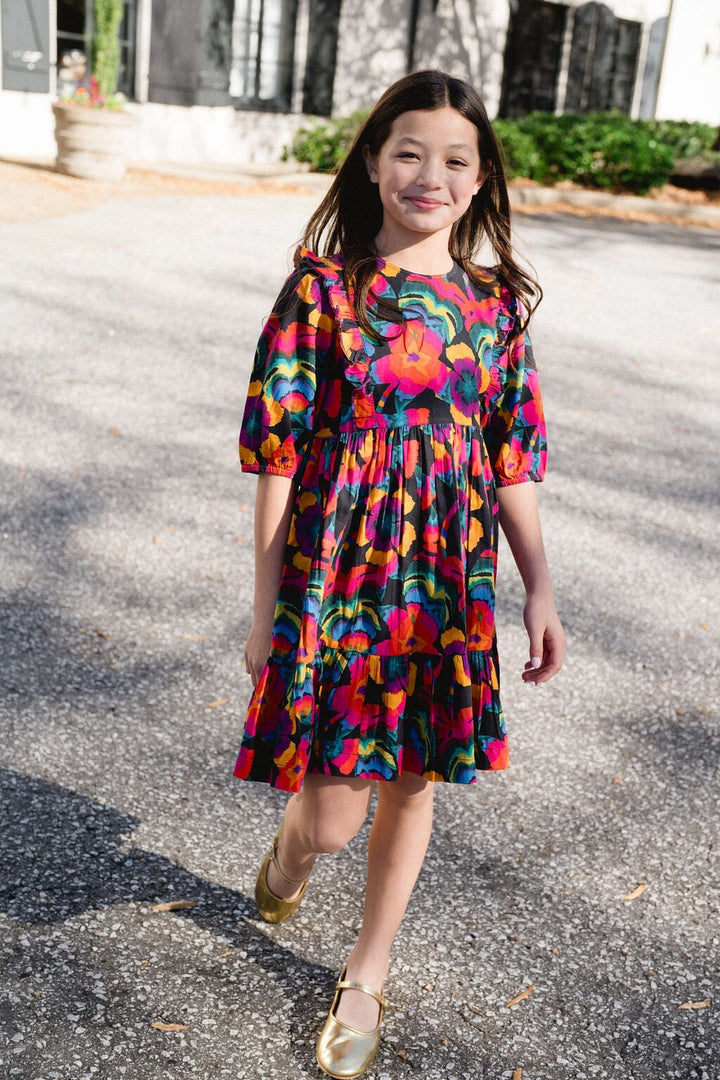 Kelly Dress - Fall Floral