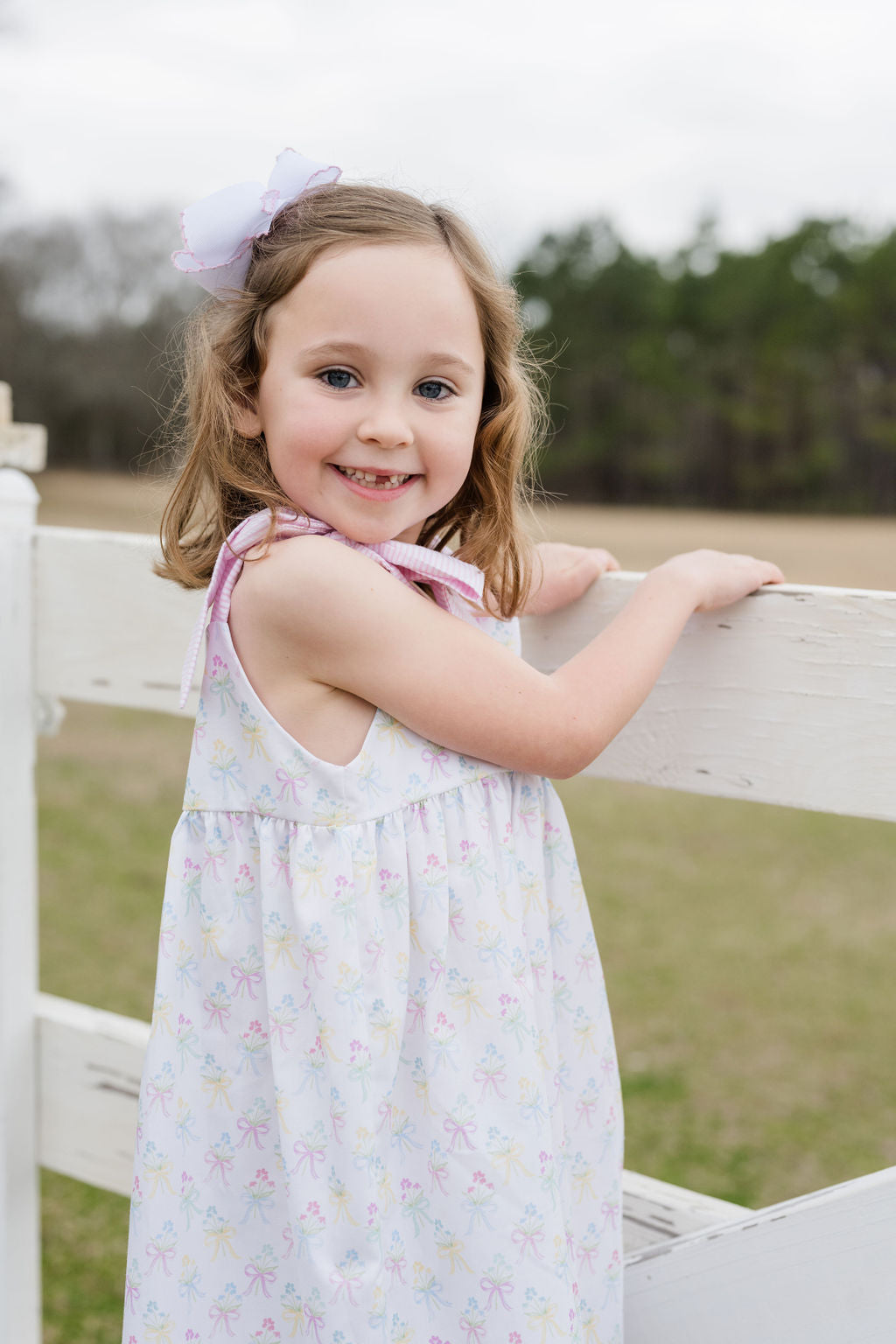 Thea Dress - Bouquets & Bows
