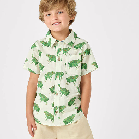 Boys Jack Shirt - Frogs