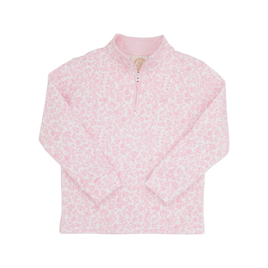 Canter Collar Half-Zip Fleece - Garden/Palm Pink