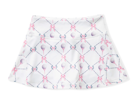 Golf Tee Tennis Skirt